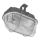 Iluminação de teto exterior OVAL 1xE27/60W/230V cinzenta IP44
