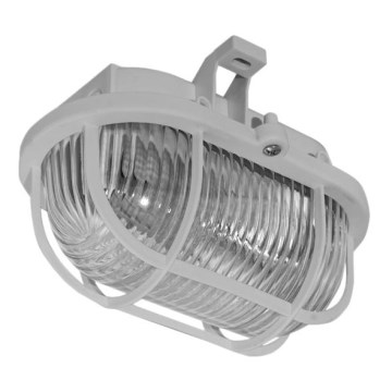 Iluminação de teto exterior OVAL 1xE27/60W/230V IP44