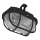 Iluminação de teto exterior OVAL 1xE27/60W/230V IP44