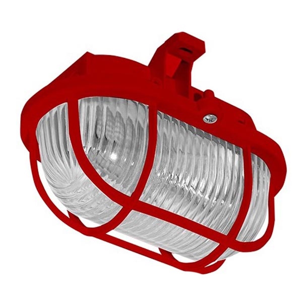 Iluminação de teto exterior OVAL 1xE27/60W/230V IP44