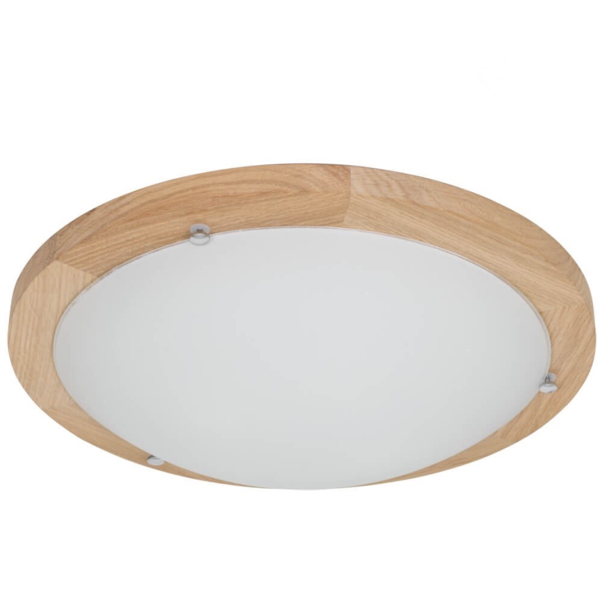 Iluminação de teto FRIDA 2xE27/40W/230V carvalho