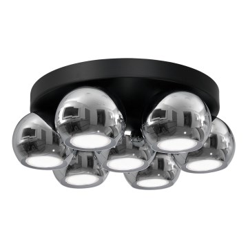 Iluminação de teto GALAXY 7xGU10/8W/230V preto