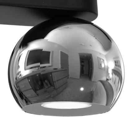 Iluminação de teto GALAXY 7xGU10/8W/230V preto