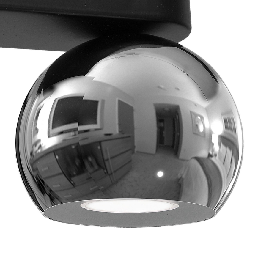 Iluminação de teto GALAXY 7xGU10/8W/230V preto
