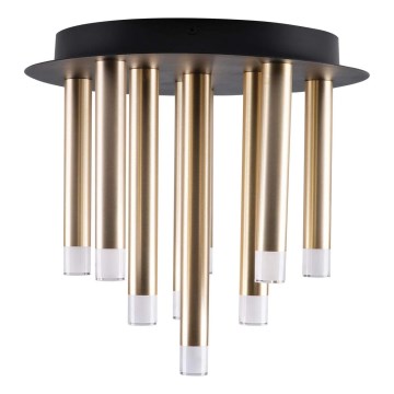 Iluminação de teto GLAM 9xG9/8W/230V dourado