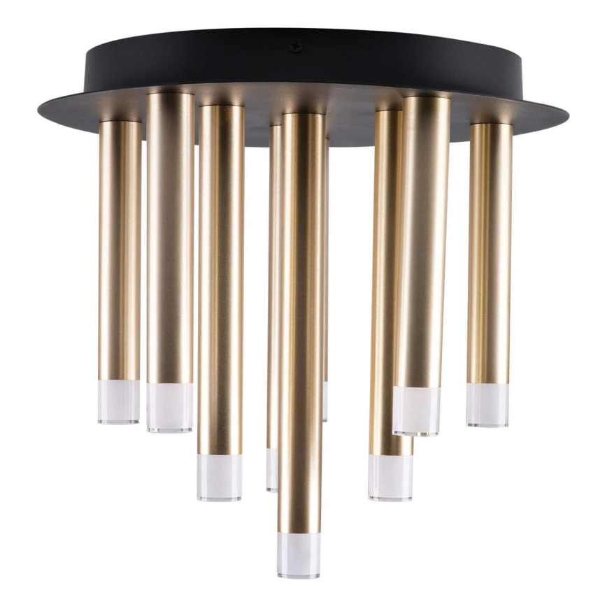 Iluminação de teto GLAM 9xG9/8W/230V dourado