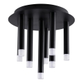 Iluminação de teto GLAM 9xG9/8W/230V preto
