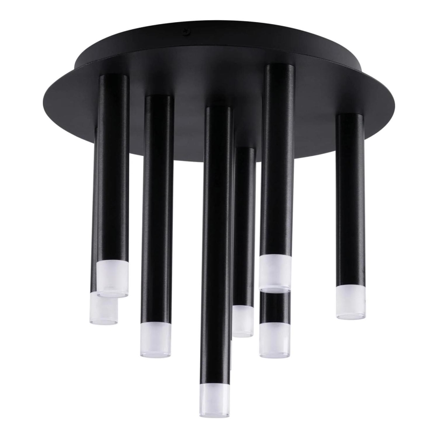 Iluminação de teto GLAM 9xG9/8W/230V preto