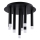 Iluminação de teto GLAM 9xG9/8W/230V preto