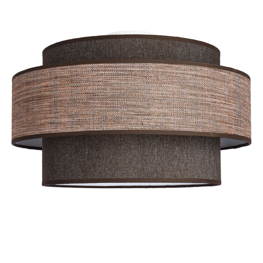 Iluminação de teto GRACE 1xE27/60W/230V castanho/bege