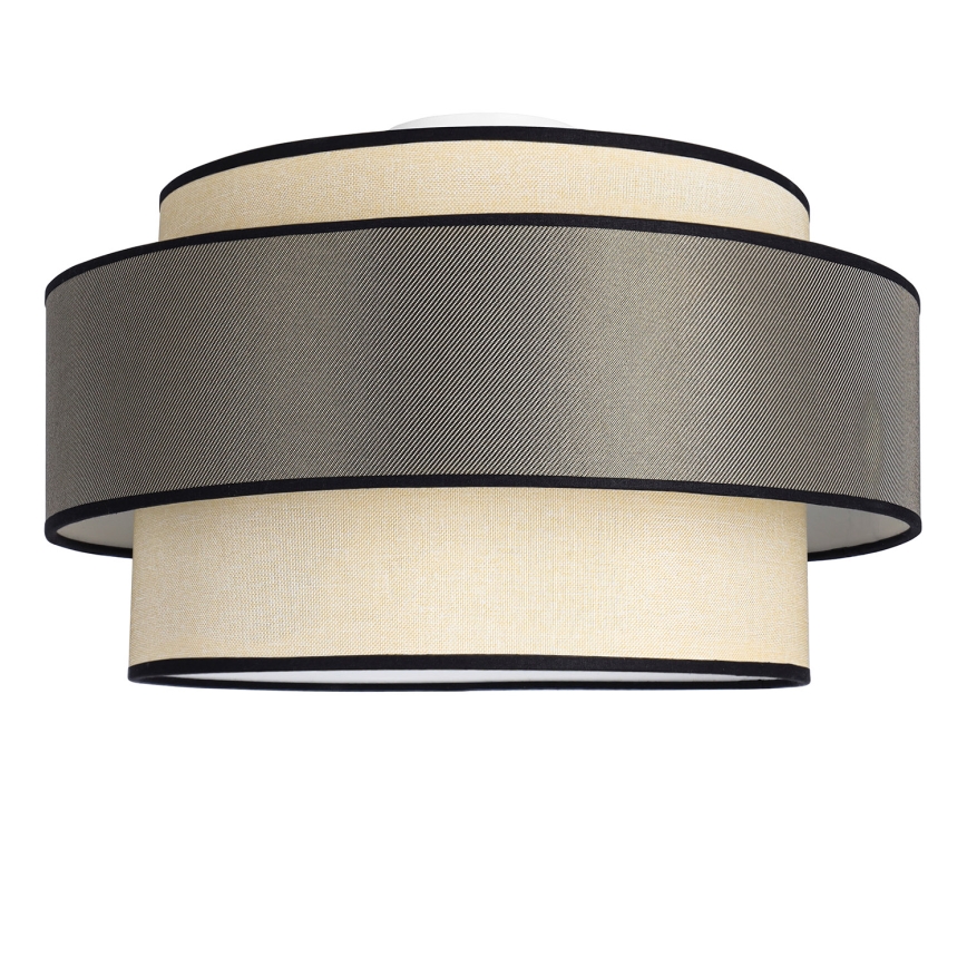 Iluminação de teto GRACE 1xE27/60W/230V creme/cinzento