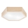 Iluminação de teto HEX NATURAL 2xE27/60W/230V d. 43 cm pinho