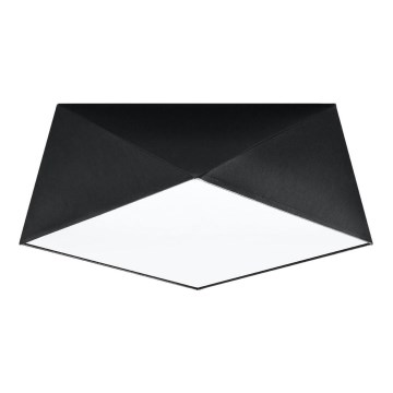 Iluminação de teto HEXA 2xE27/60W/230V preto
