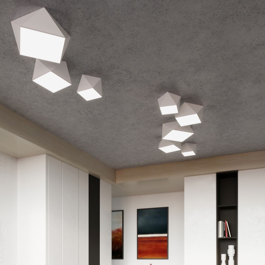 Iluminação de teto HEXA 3xE27/60W/230V branco