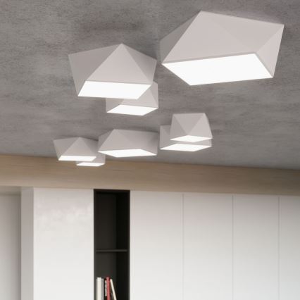 Iluminação de teto HEXA 3xE27/60W/230V branco