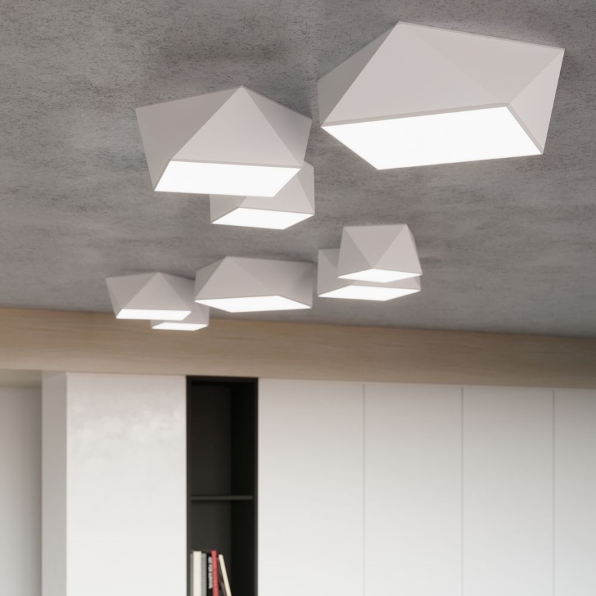 Iluminação de teto HEXA 3xE27/60W/230V branco