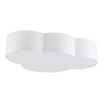 Iluminação de teto infantil CLOUD 4xE27/15W/230V branca