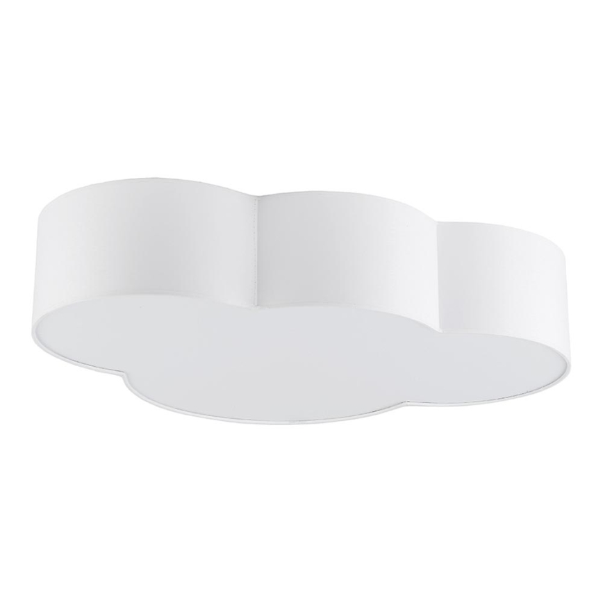 Iluminação de teto infantil CLOUD 4xE27/15W/230V branca