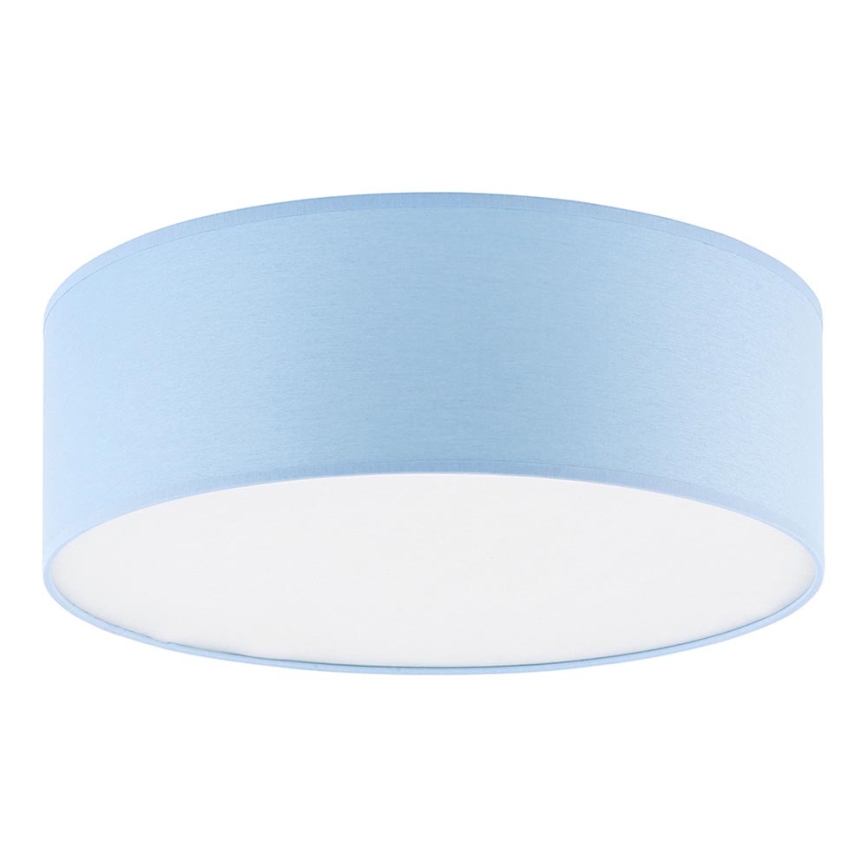 Iluminação de teto infantil RONDO KIDS 4xE27/15W/230V azul