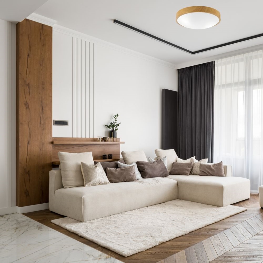 Iluminação de teto JONAS 2xE27/60W/230V d. 36 cm