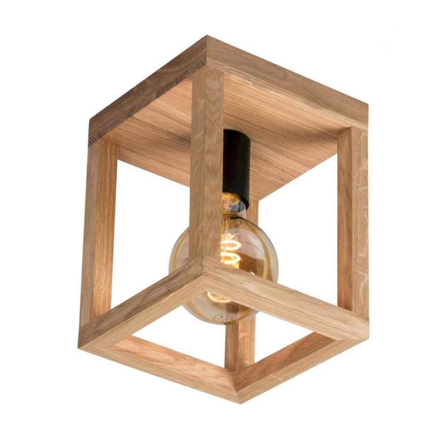 Iluminação de teto KAGO 1xE27/60W/230V carvalho mate