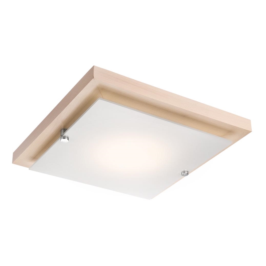 Iluminação de teto LED 1xLED/12W/230V faia - FSC certificado