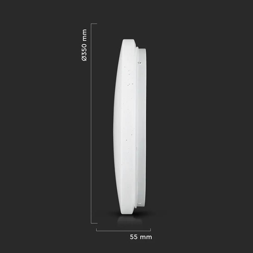 Iluminação de teto LED/24W/230V 35cm 3000K/4000K/6400K