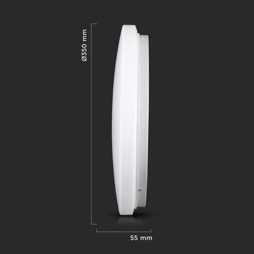 Iluminação de teto LED/24W/230V 35cm 3000K/4000K/6400K