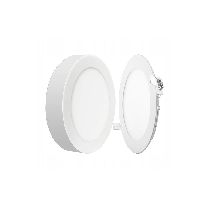 Iluminação de teto LED 2em1 LED/18W/230V 4500K diâmetro 22,6 cm branco