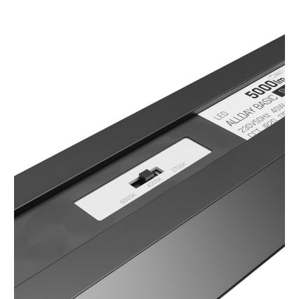 Iluminação de teto LED ALLDAY BASIC LED/40W/230V 2700/4000/6000K preto