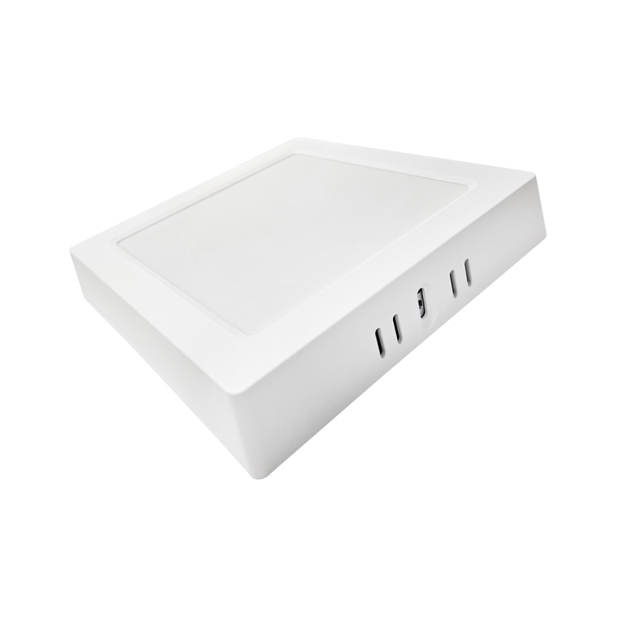 Iluminação de teto LED BLOCK LED/12W/230V 4000K 16,7x16,7 cm branco