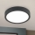 Iluminação de teto LED BULLY LED/12W/230V diâmetro 14 cm preto