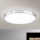 Iluminação de teto LED BULLY LED/28W/230V diâmetro 28 cm cromado brilhante