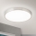 Iluminação de teto LED BULLY LED/28W/230V diâmetro 28 cm cromado mate