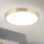 Iluminação de teto LED BULLY LED/28W/230V diâmetro 28 cm dourado
