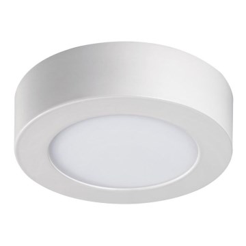 Iluminação de teto LED CARSA LED/6W/230V 4000K branca d. 11,9 cm