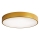 Iluminação de teto LED CLEO LED/69W/230V 3000K diâmetro 60 cm dourado