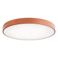 Iluminação de teto LED CLEO LED/96W/230V 3000K diâmetro 80 cm cobre