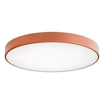 Iluminação de teto LED CLEO LED/96W/230V 3000K diâmetro 80 cm cobre