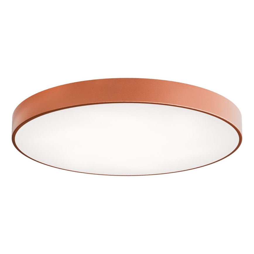 Iluminação de teto LED CLEO LED/96W/230V 3000K diâmetro 80 cm cobre