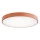 Iluminação de teto LED CLEO LED/96W/230V 3000K diâmetro 80 cm cobre