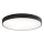 Iluminação de teto LED CLEO LED/96W/230V 3000K diâmetro 80 cm preto
