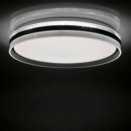Iluminação de teto para casa de banho LED com regulação BARBARA LED/72W/230V diâmetro 48,5 cm 3000-6000K IP44 + comando