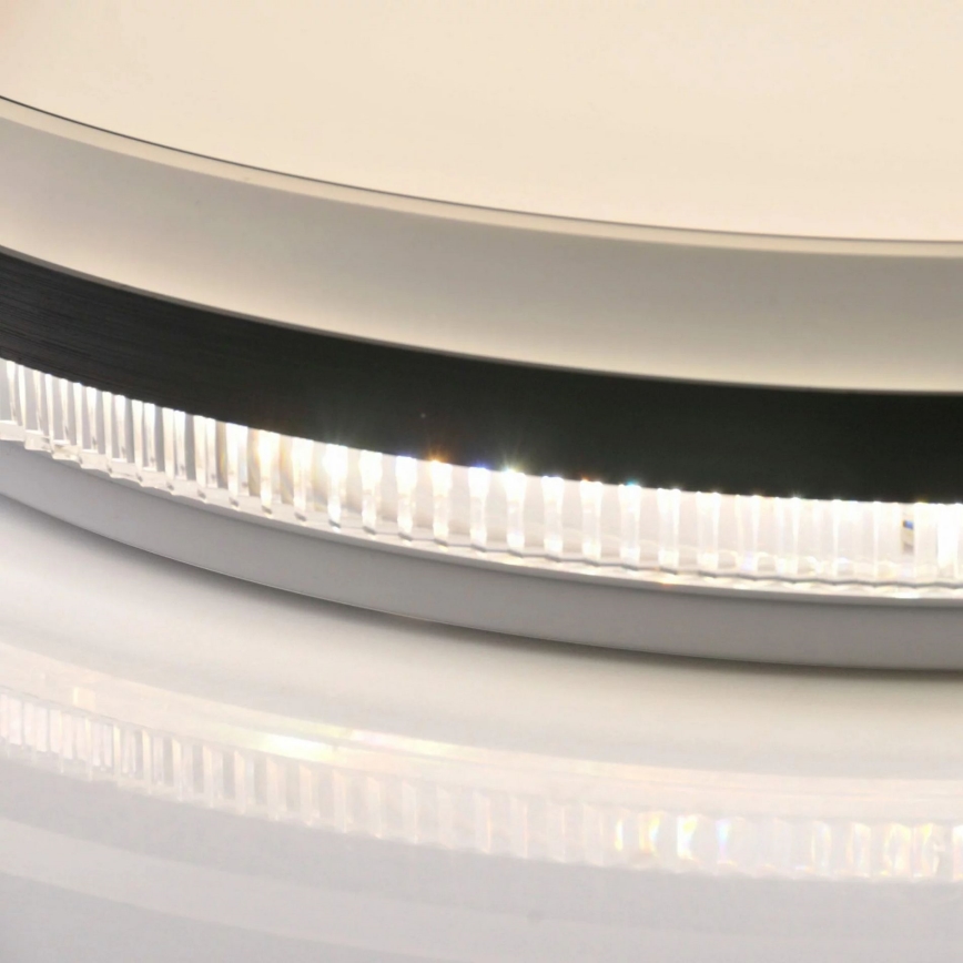 Iluminação de teto para casa de banho LED com regulação BARBARA LED/72W/230V diâmetro 48,5 cm 3000-6000K IP44 + comando