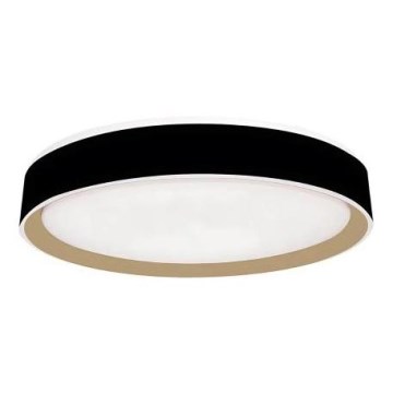 Iluminação de teto LED com regulação com controlo por voz OPAL LED/48W/230V 2700-6500K preto + comando