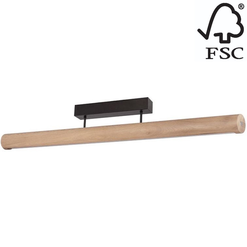 Iluminação de teto LED com regulação CONOR LED/34,5W/230V carvalho – FSC certificado
