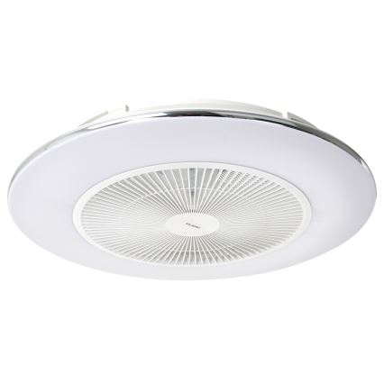 Iluminação de teto LED com regulação e ventoinha ARIA LED/38W/230V 3000-6000K branco + comando