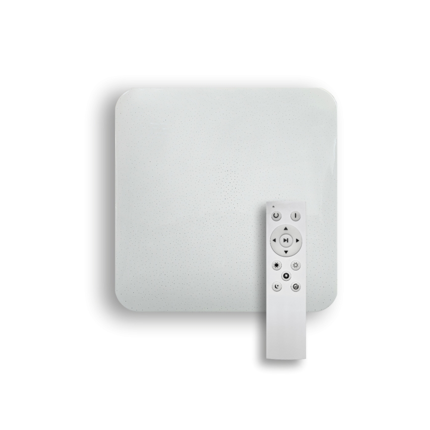 Iluminação de teto LED com regulação FLORA LED/60W/230V 2700-6500K 53x53 cm + comando