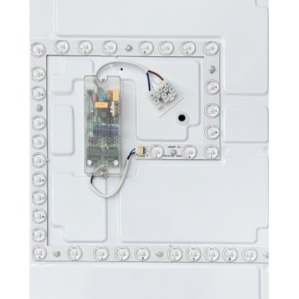 Iluminação de teto LED com regulação FLORA LED/60W/230V 2700-6500K 53x53 cm + comando