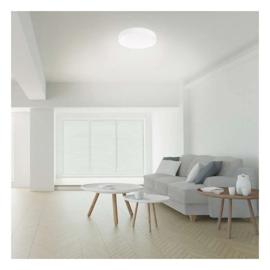 Iluminação de teto LED com regulação GoSmart LED/45W/230V diâmetro 50 cm 2700-6500K Wi-Fi Tuya + comando